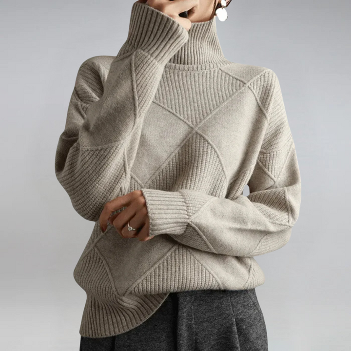 Sophia™ | Luxe Cashmere Turtleneck Sweater