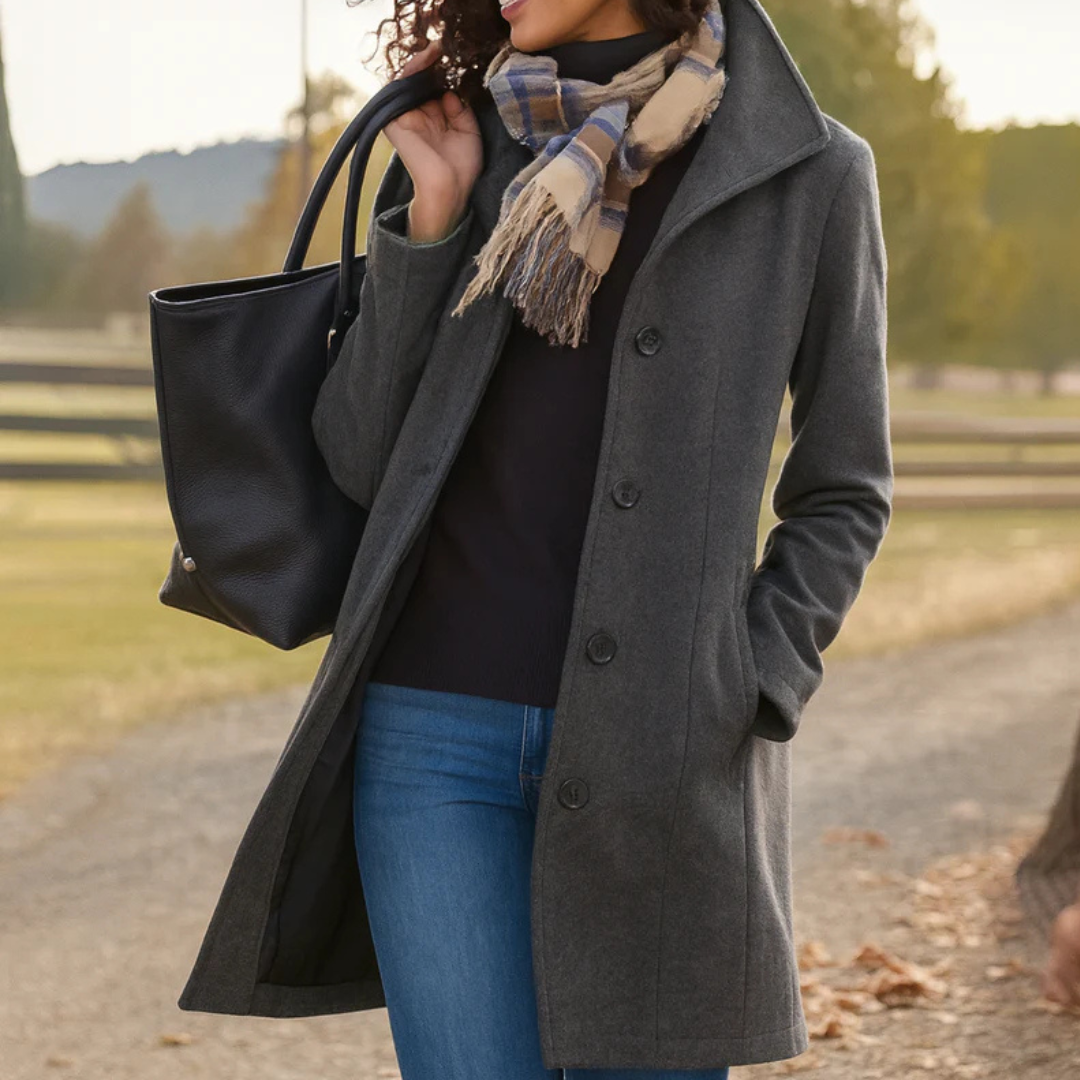 Sarah | Elegant Coat with Embracing Warmth and Timeless Style
