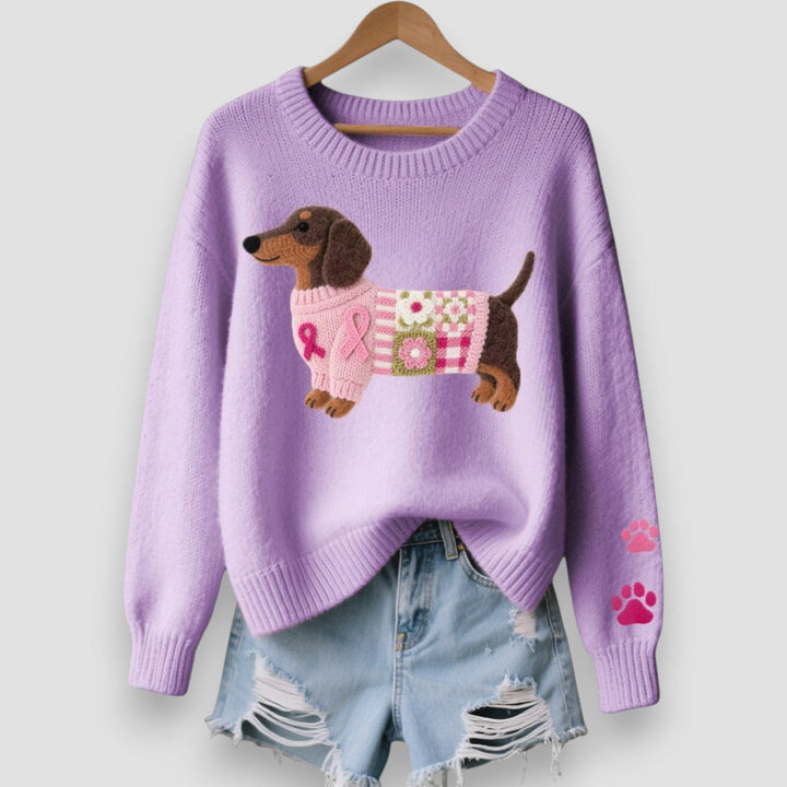 Kennedy | Dachshund Wool Sweater