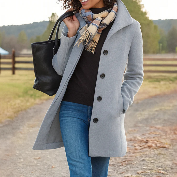 Sarah | Elegant Coat with Embracing Warmth and Timeless Style