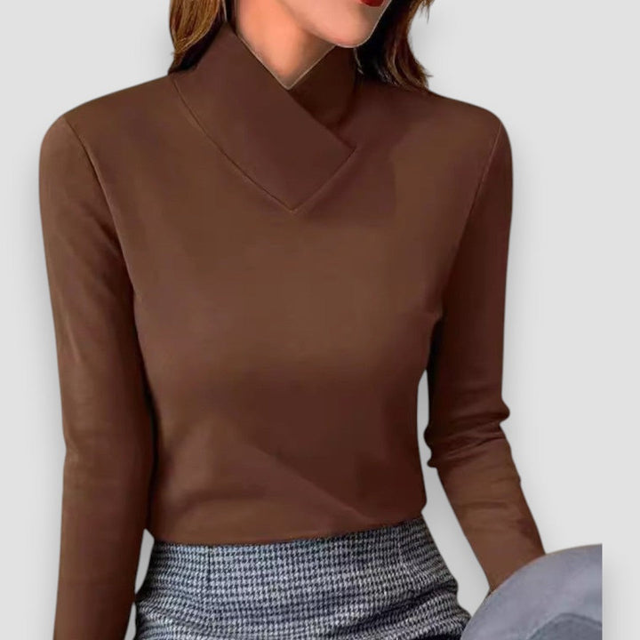 Amalthea | Sculpted Soft-Touch Turtleneck