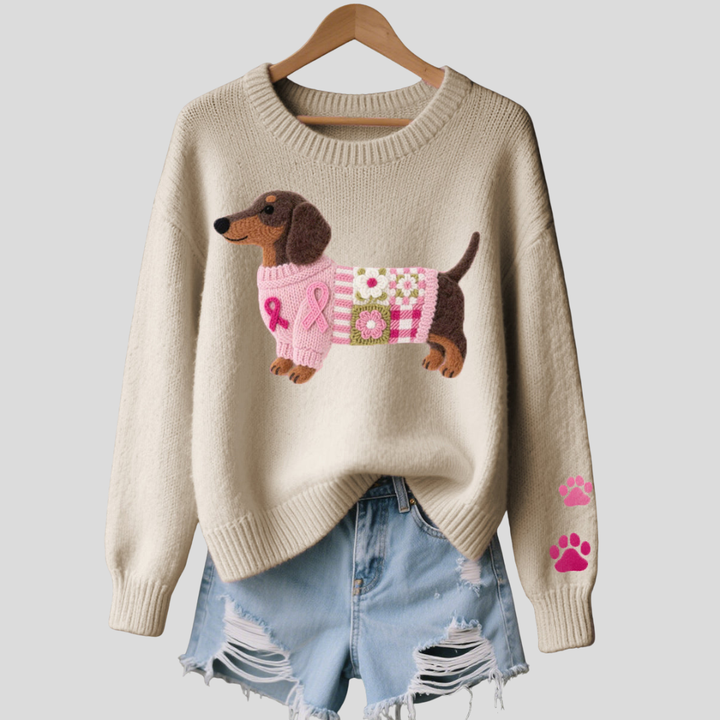 Kennedy | Dachshund Wool Sweater