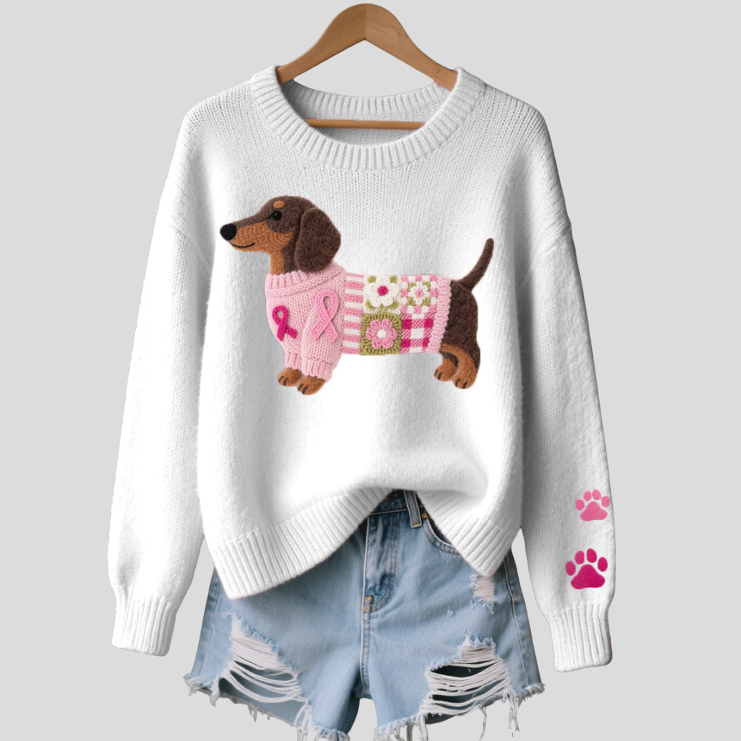 Kennedy | Dachshund Wool Sweater