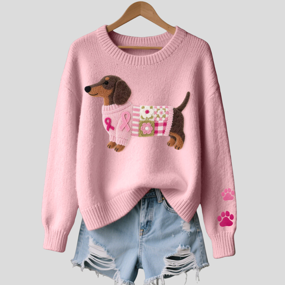 Kennedy | Dachshund Wool Sweater