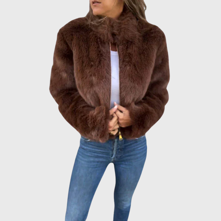 Vivian | Elegant Fur Jacket