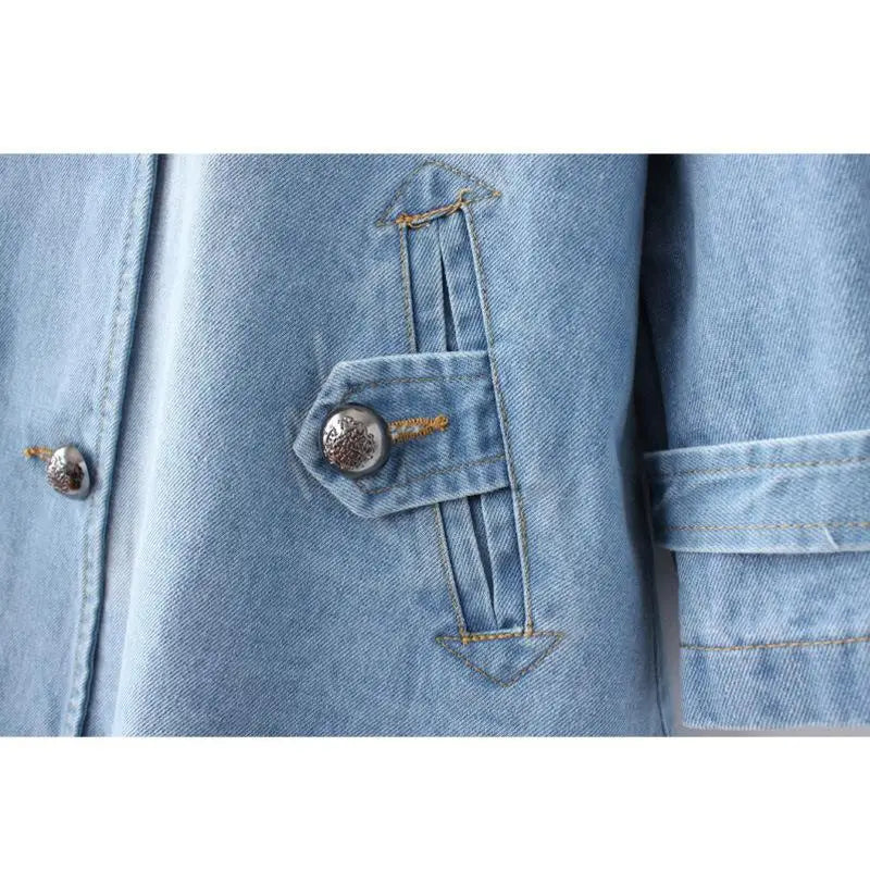 Lucia │Everyday Denim Cape Jacket