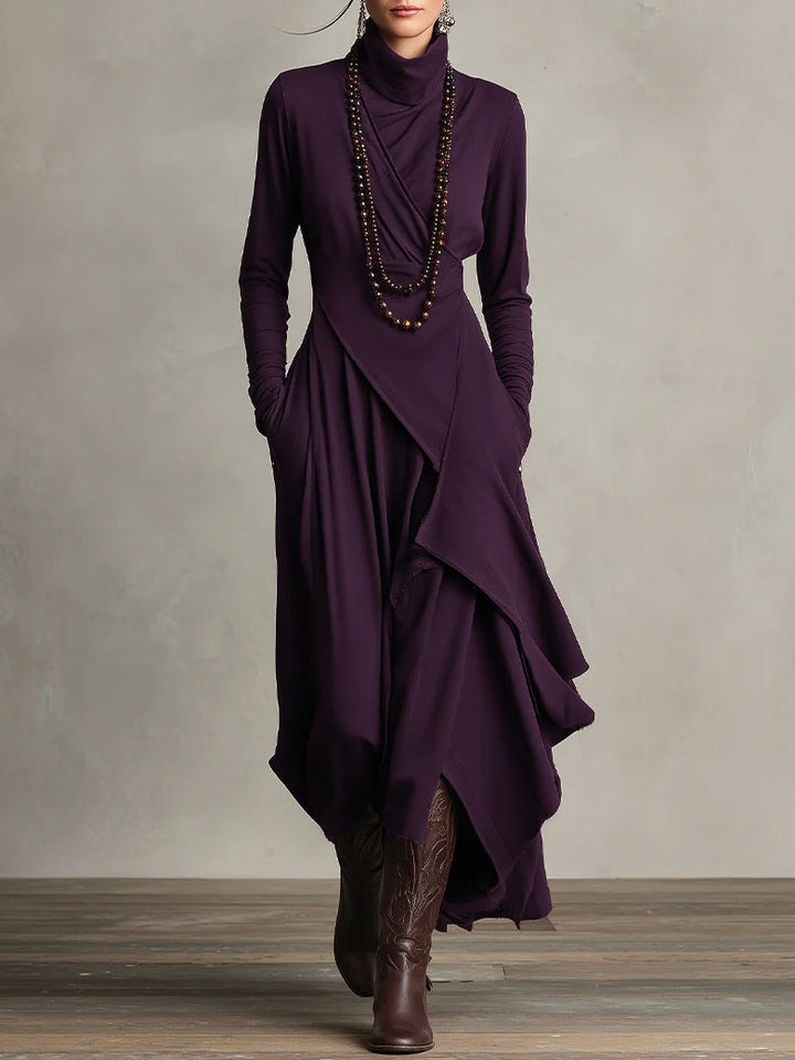 Katie | Asymmetric Maxi Tunic Dress