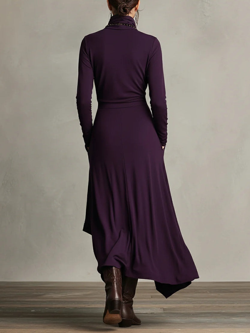 Katie | Asymmetric Maxi Tunic Dress