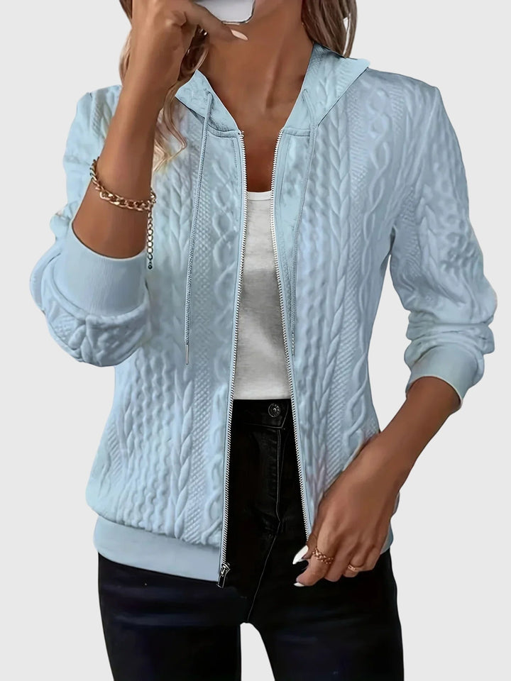 Audrey | Cardigan with Zipper