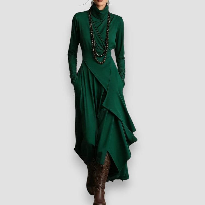 Katie | Asymmetric Maxi Tunic Dress