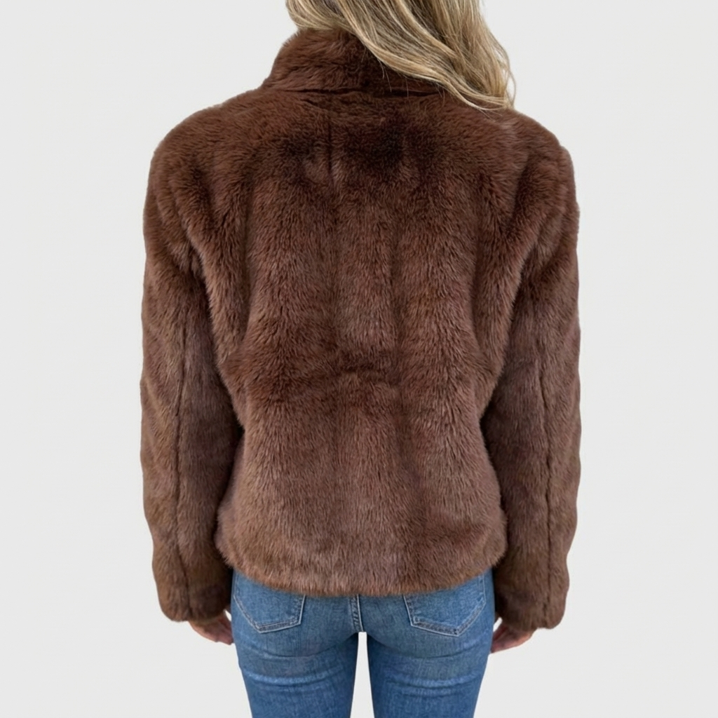 Vivian | Elegant Fur Jacket