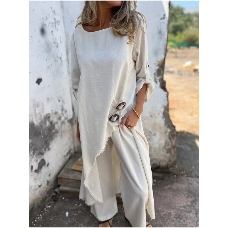 Daisy | Cotton-Linen Two-Piece Set