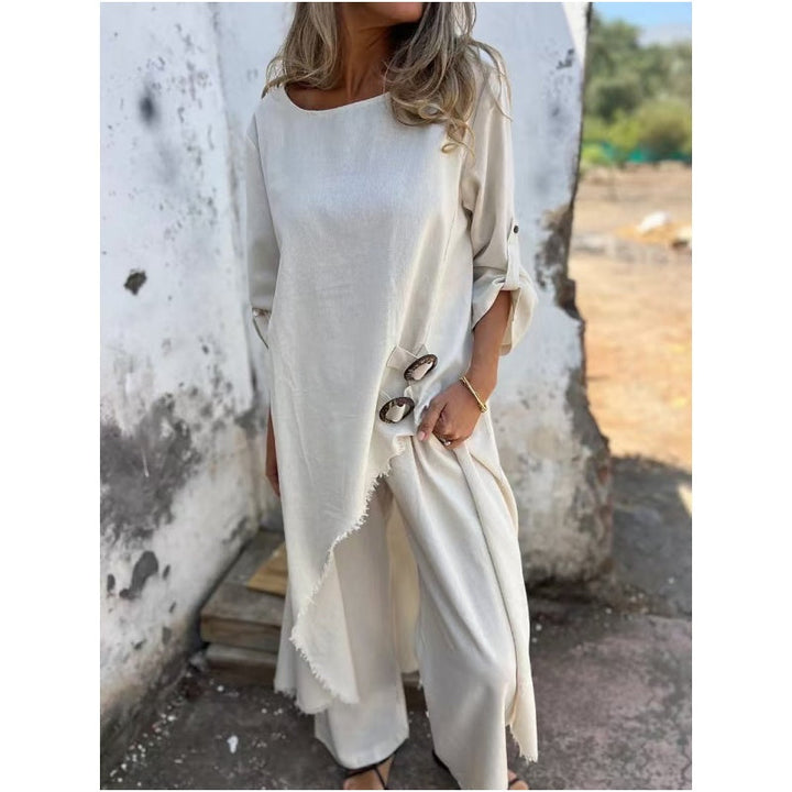 Daisy | Cotton-Linen Two-Piece Set
